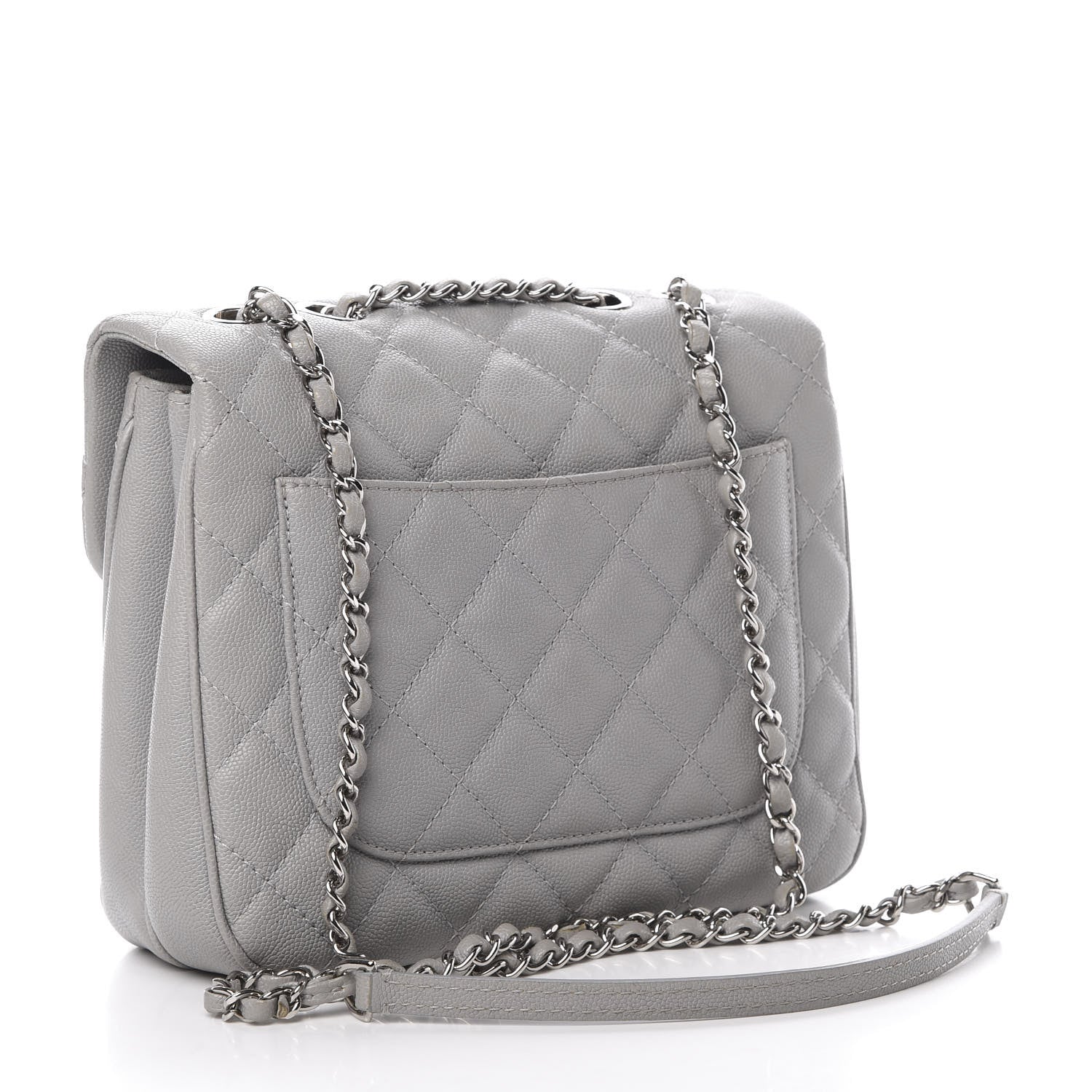 Chanel Caviar Quilted Medium Urban Companion Flap Grey 3 of 10