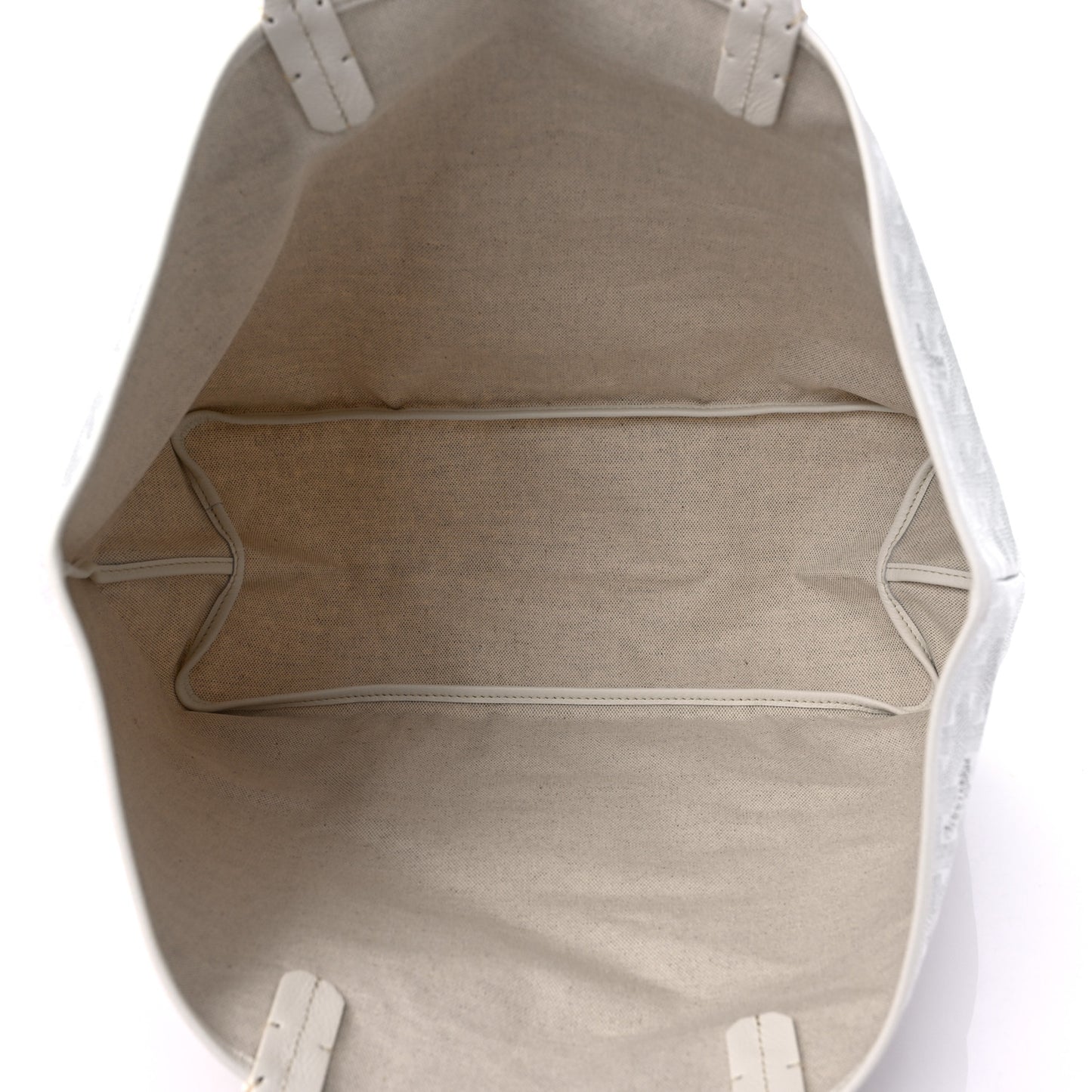 Goyardine Saint Louis PM White