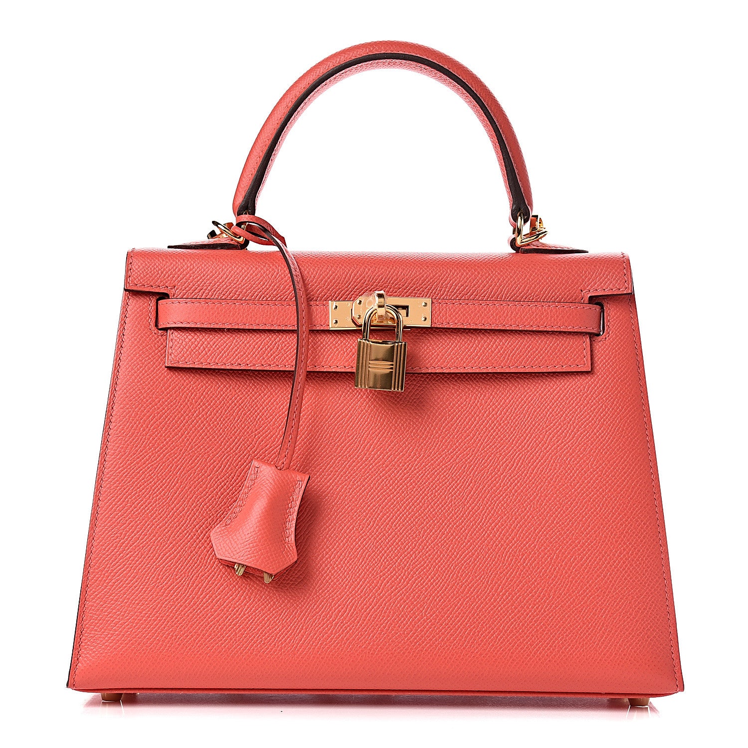Hermes Epsom Kelly Sellier 25 Rose Jaipur 1 of 38