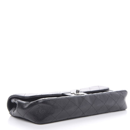 Chanel Caviar Quilted East West Flap Black 4 of 12