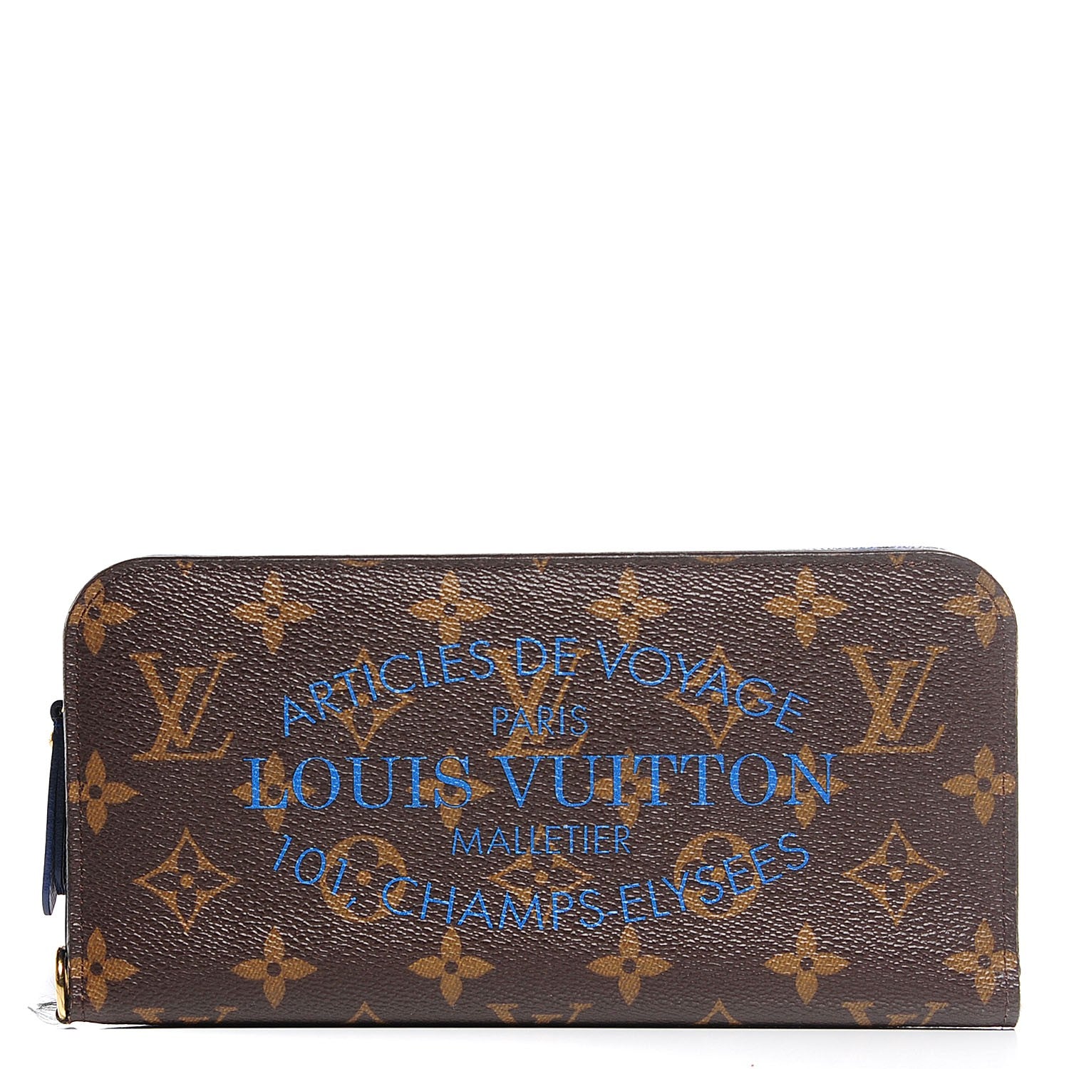 Louis Vuitton Monogram Articles de Voyage Ikat Insolite Wallet Grand Blue 1 of 7