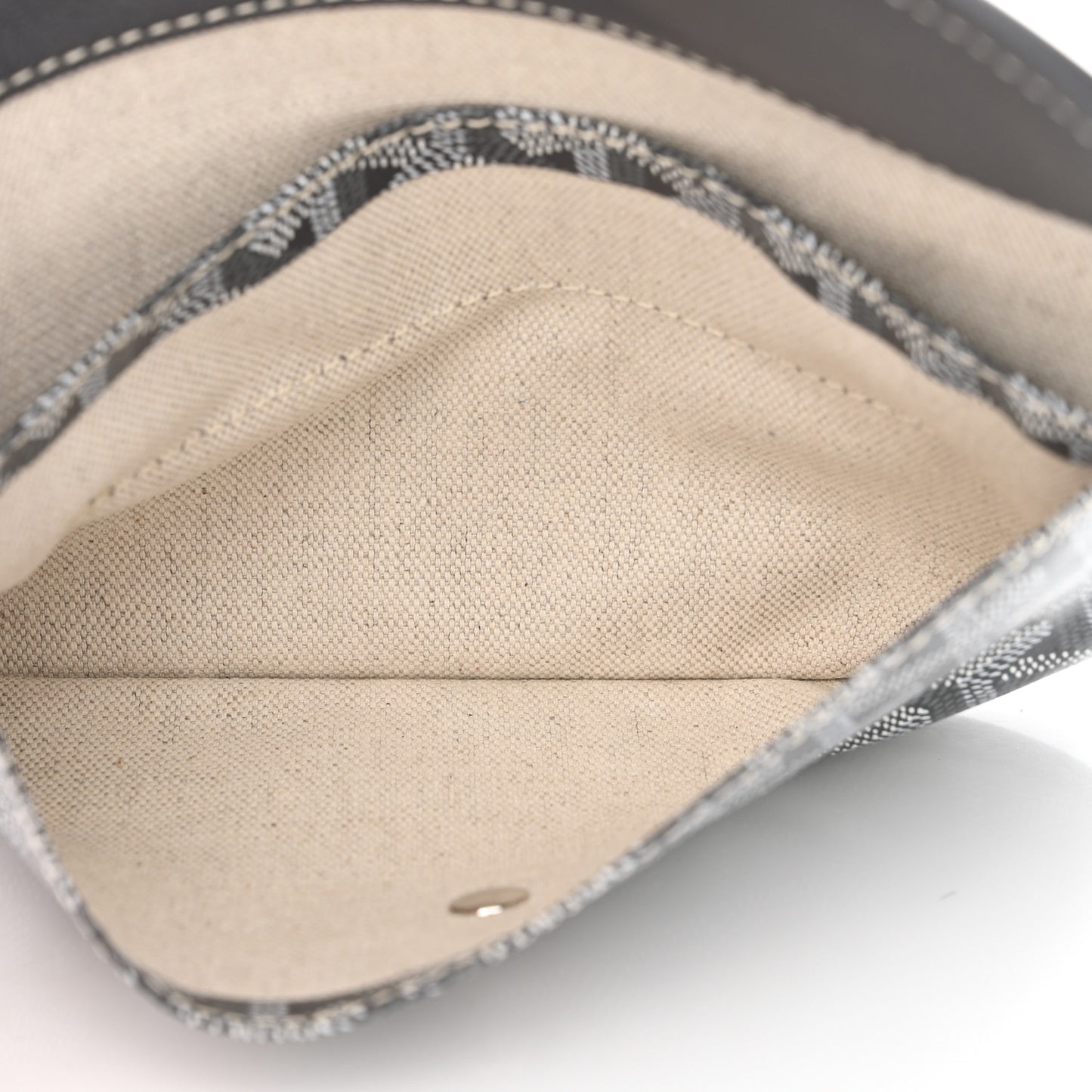 Goyardine Reversible Anjou GM Grey