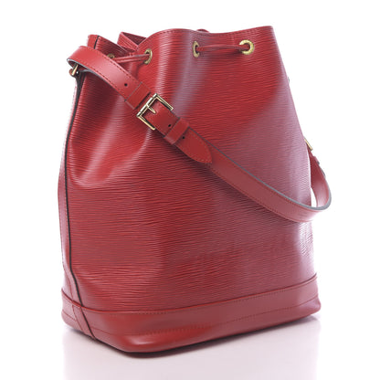 Louis Vuitton Epi Noe Castillan Red 3 of 8