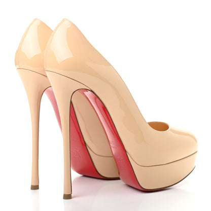 Christian Louboutin Patent Dirditta 160 Pumps 37.5 Nude 4 of 7