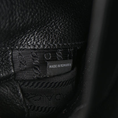 Prada Vitello Daino Flap Crossbody Black 6 of 10