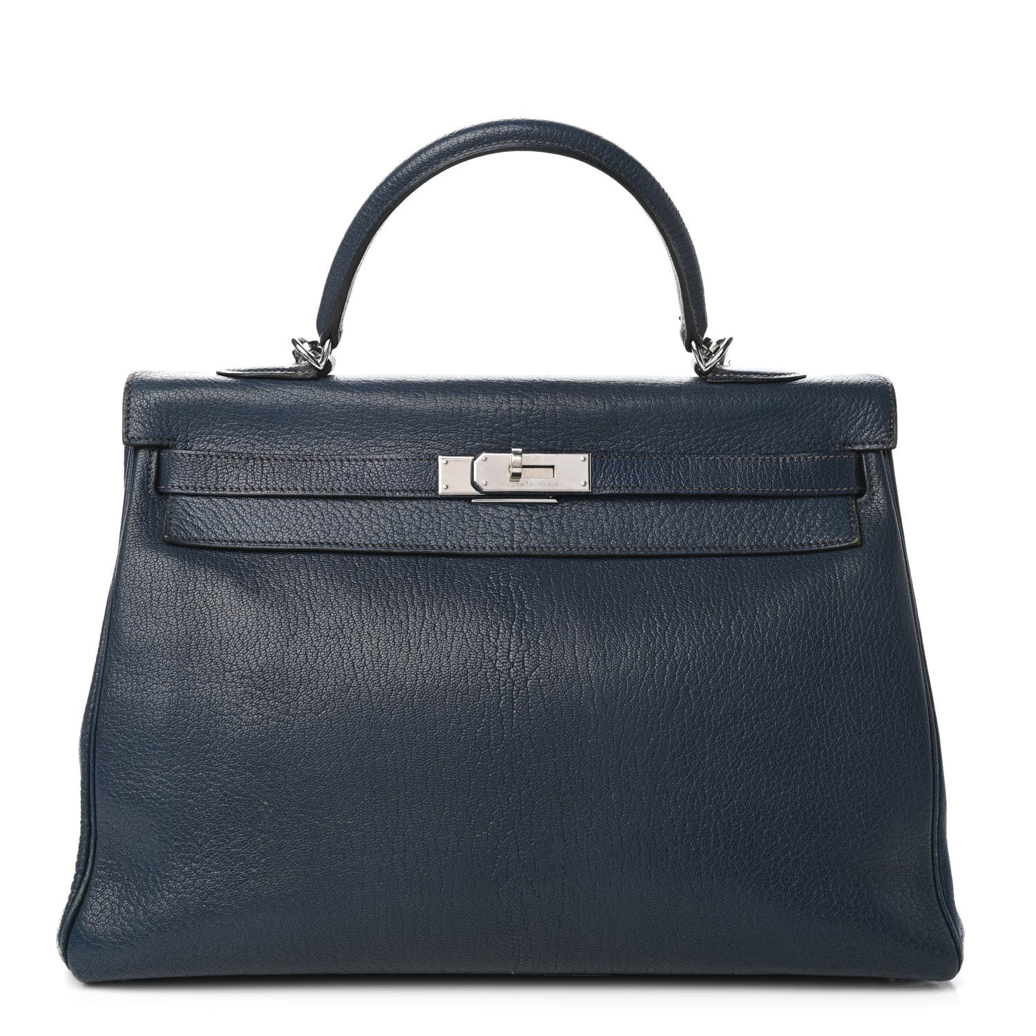 Hermes Chevre De Coromandel Kelly Retourne 35 Bleu De Prusse 1 of 41