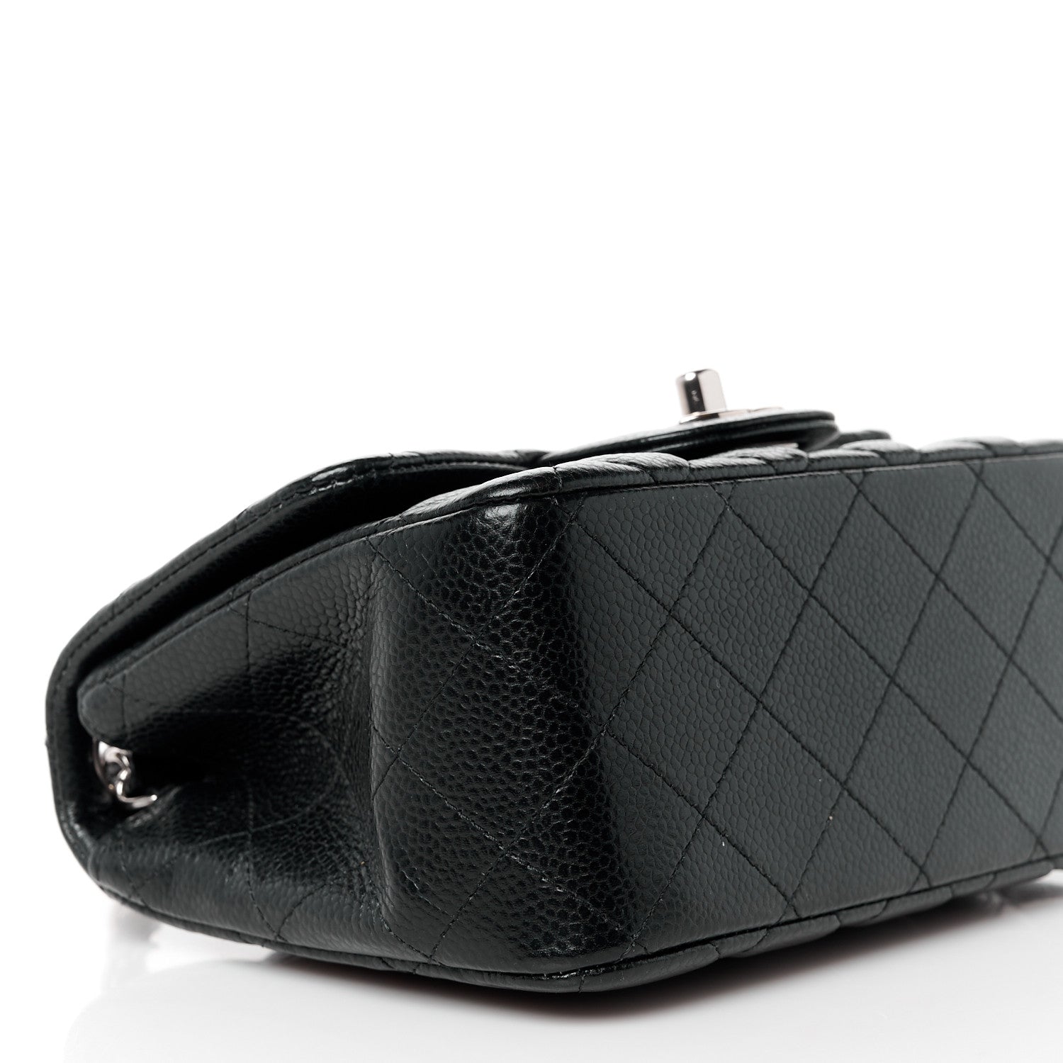 Chanel Caviar Quilted Mini Square Flap Black 10 of 12