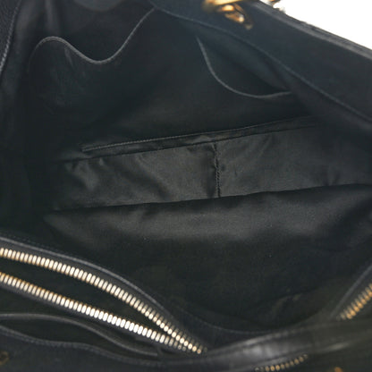 Chanel Caviar Quilted Grand Shopping Tote GST Black 5 of 10