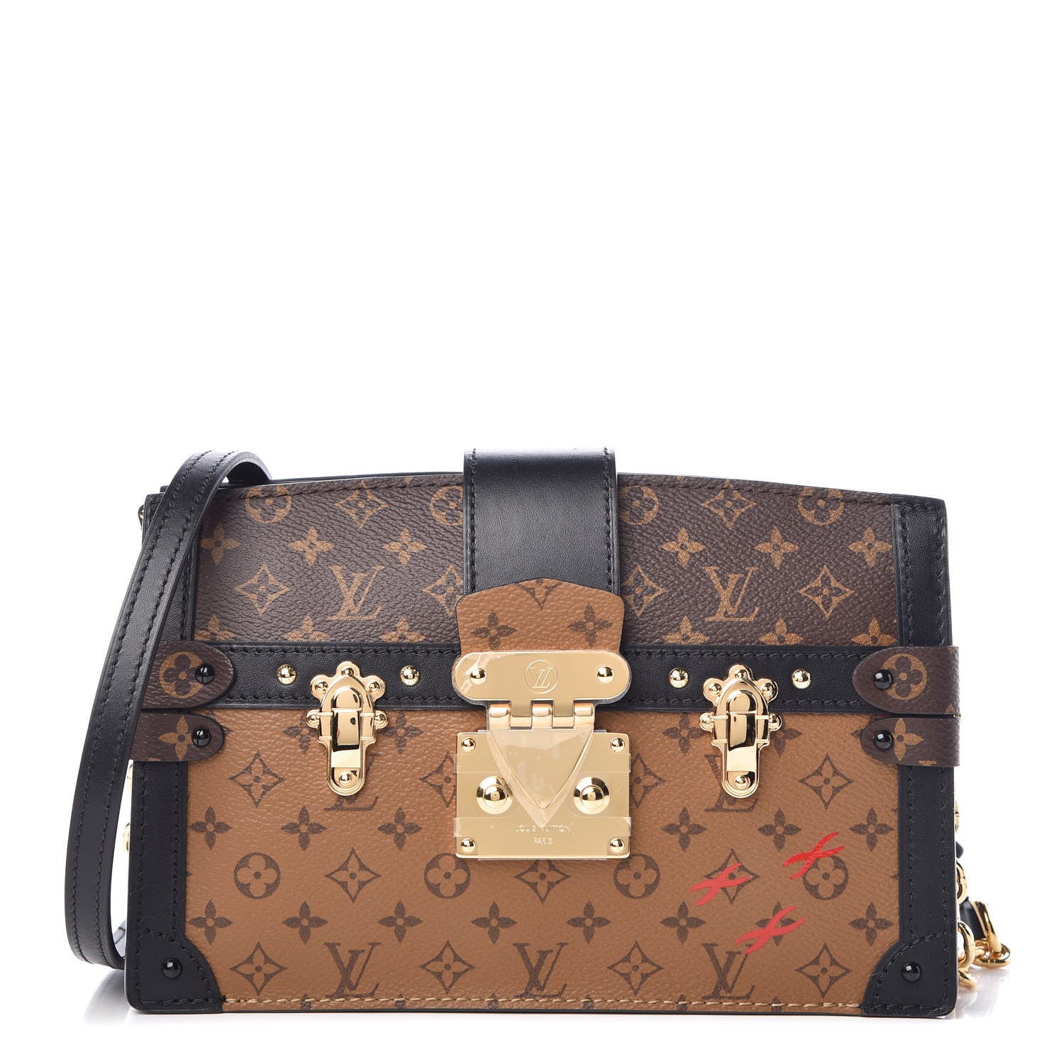 Louis Vuitton Reverse Monogram Trunk Clutch 1 of 8