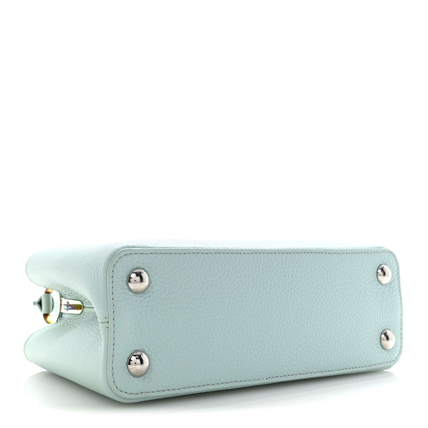 Louis Vuitton Taurillon Capucines BB Iridescent Topaz 4 of 10
