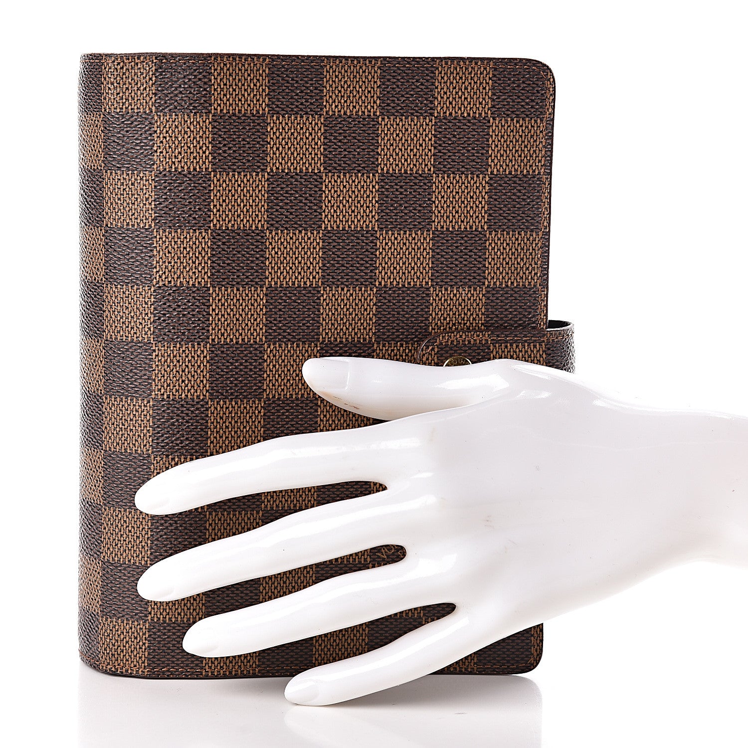 Louis Vuitton Damier Ebene Medium Ring Agenda Cover 2 of 9