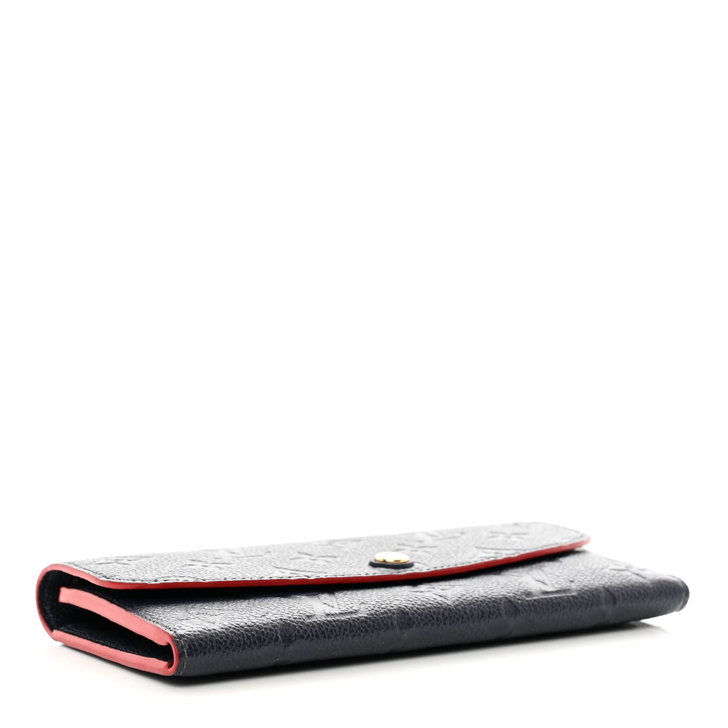 Empreinte Emilie Wallet Marine Rouge