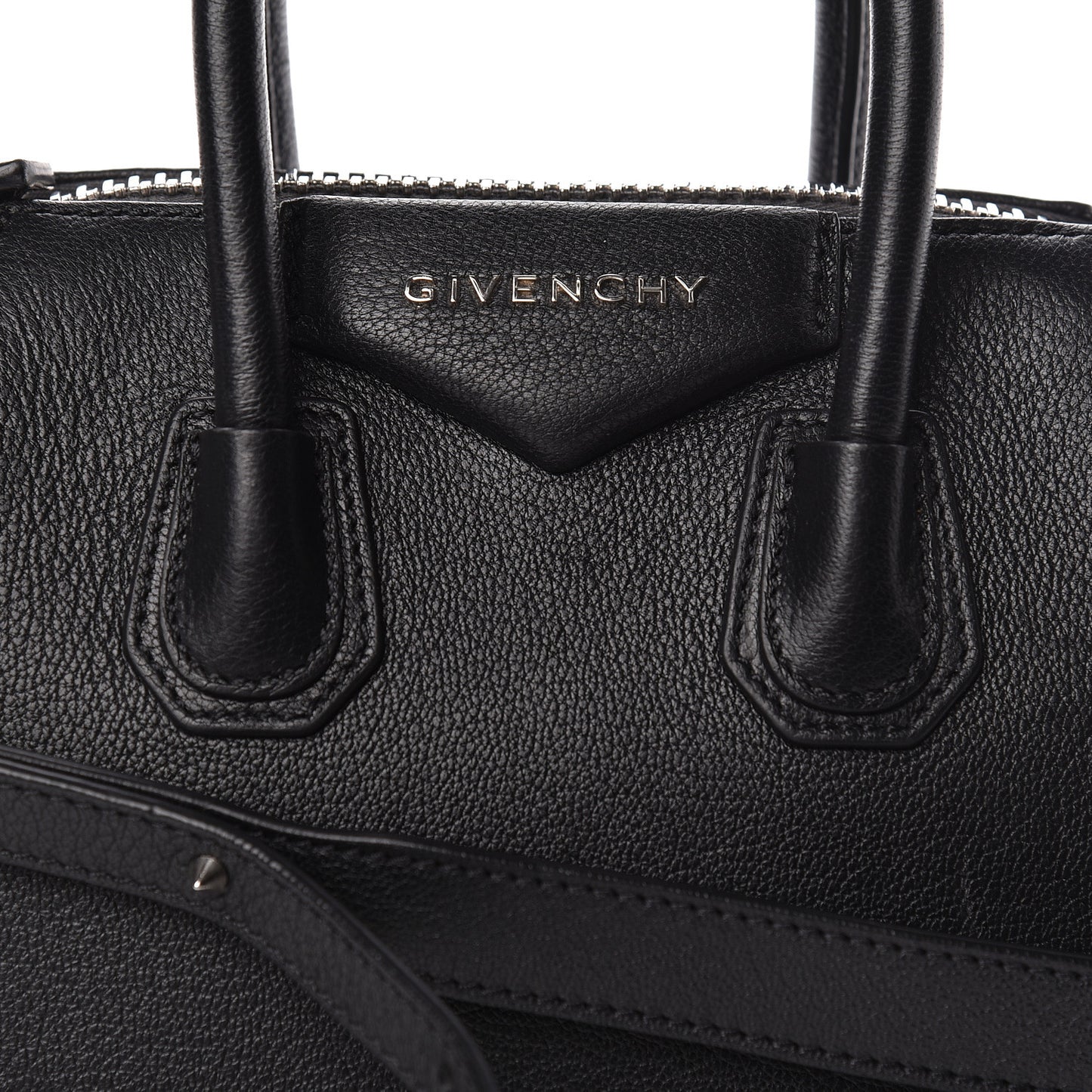 Sugar Goatskin Mini Antigona Black