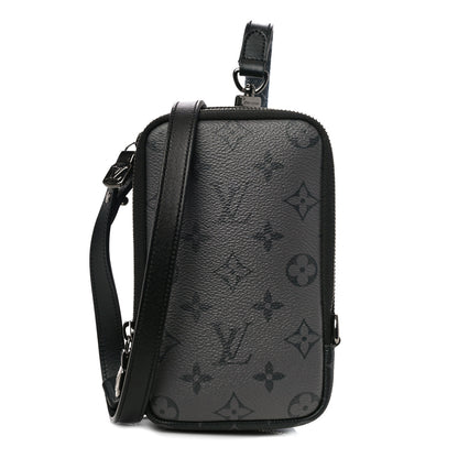 Louis Vuitton Monogram Eclipse Reverse Double Phone Pouch 2 of 10