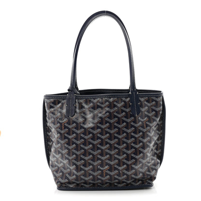 Goyard Goyardine Reversible Mini Anjou Navy 1 of 18