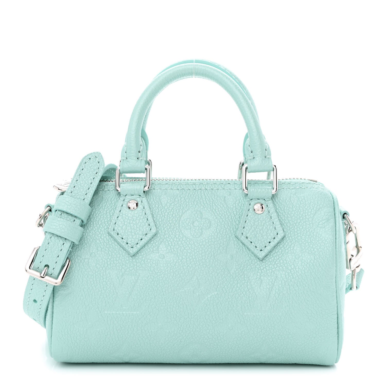 Louis Vuitton Empreinte Monogram Nano Speedy Pearly Lagoon Turquoise 1 of 10