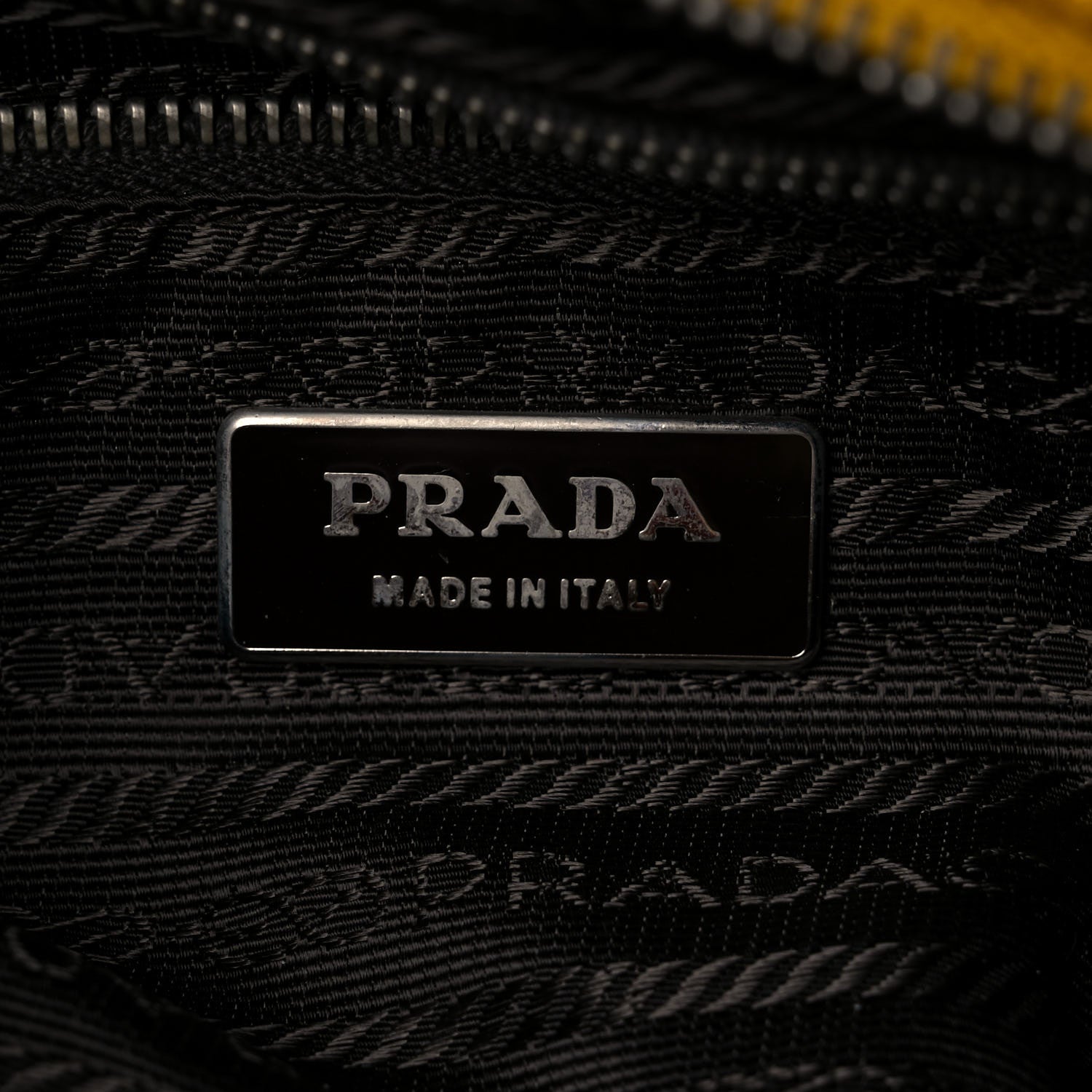 Prada Tessuto Nylon Pocket Shoulder Bag Senape Moro 6 of 17