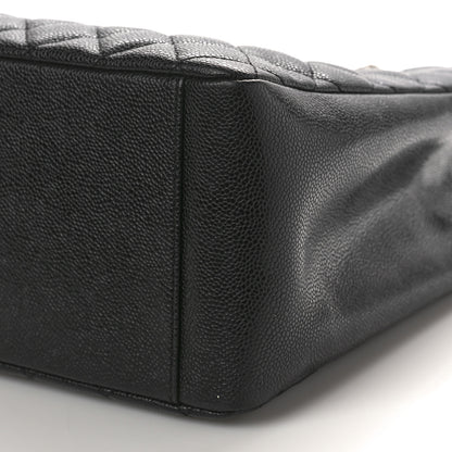 Chanel Caviar Quilted Grand Shopping Tote GST Black 10 of 10