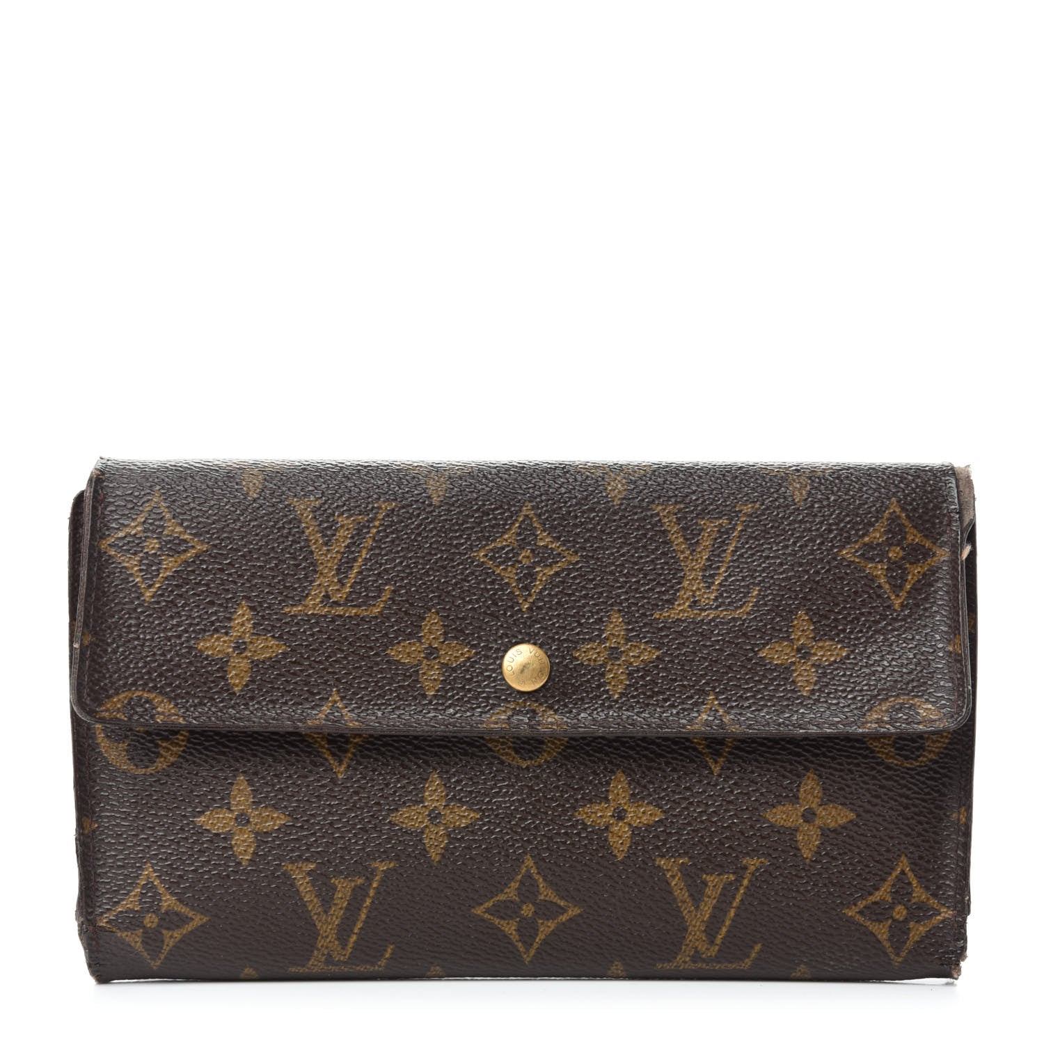 Louis Vuitton Monogram Porte Tresor International Wallet 1 of 15
