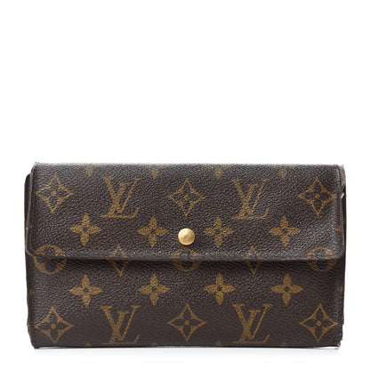 Louis Vuitton Monogram Porte Tresor International Wallet 1 of 15
