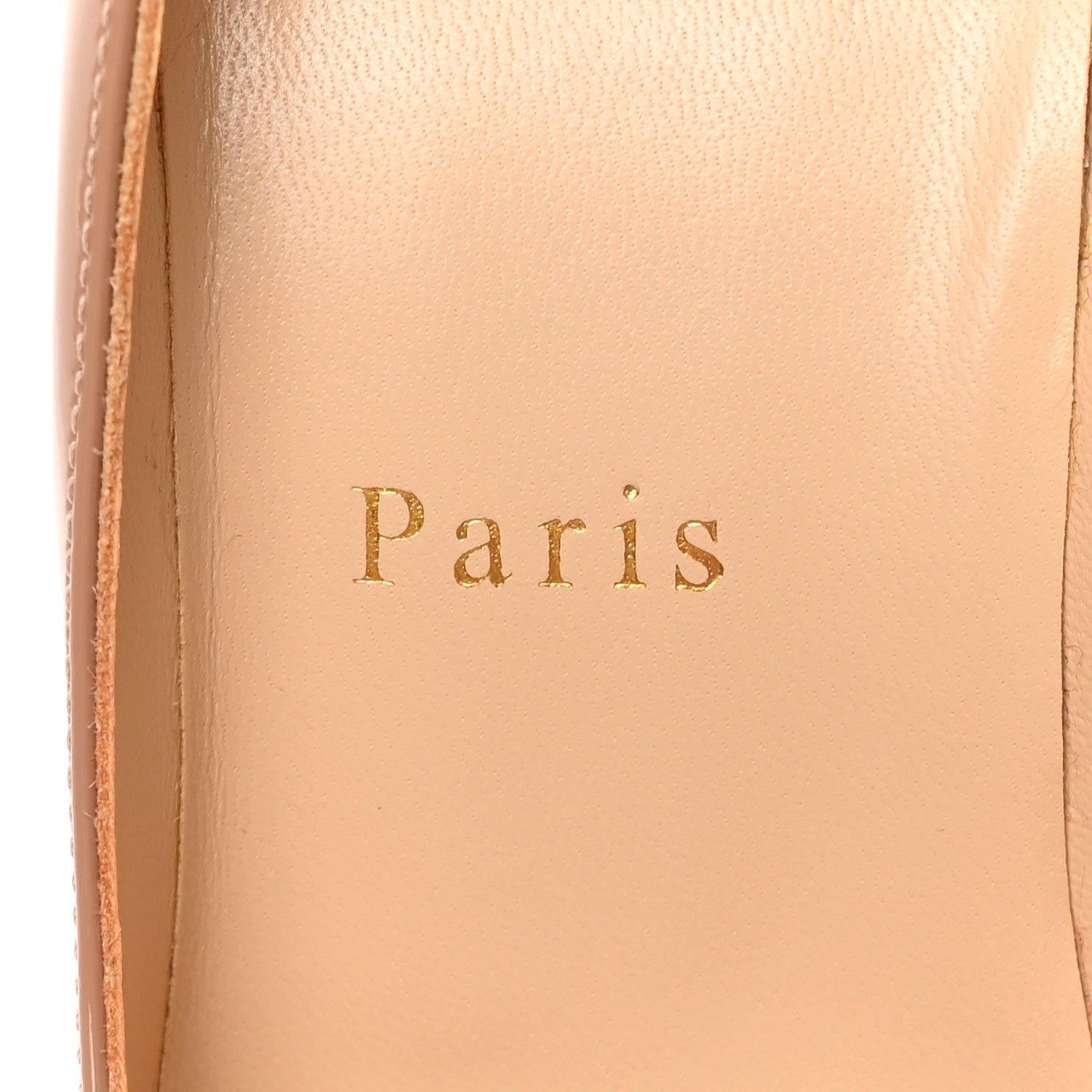 Christian Louboutin Patent Pigalle Follies 100 Pumps 36.5 Nude 8 of 14
