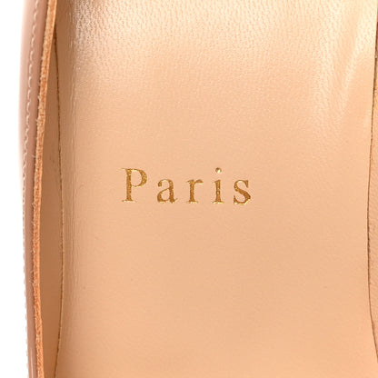 Christian Louboutin Patent Pigalle Follies 100 Pumps 36.5 Nude 8 of 14