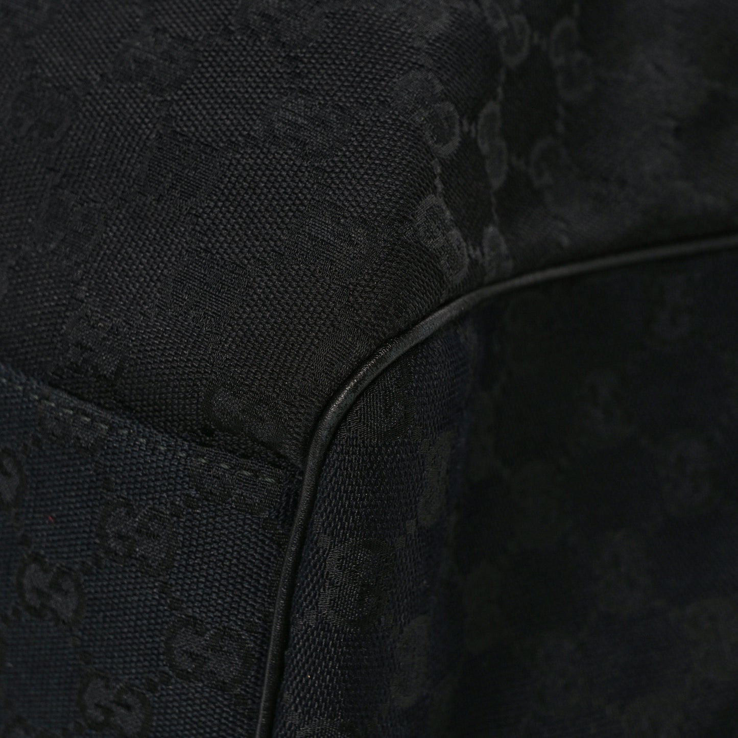 Monogram Large Sukey Black
