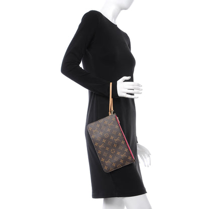 Louis Vuitton Monogram Neverfull MM GM Pochette Pivoine 2 of 8