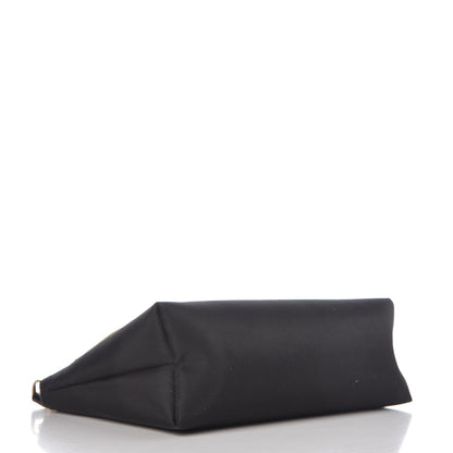 Fendi Nylon Vitello Elite Crystal Eye Monster Large Cosmetic Pouch Black Cedro 4 of 9