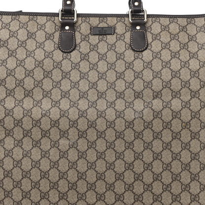 Gucci GG Plus Monogram XL Tote Dark Brown 8 of 11