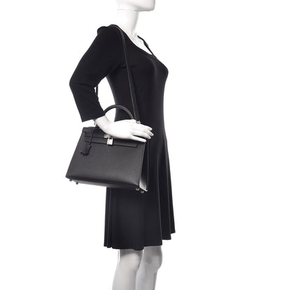 Hermes Epsom Kelly Sellier 28 Black 2 of 41