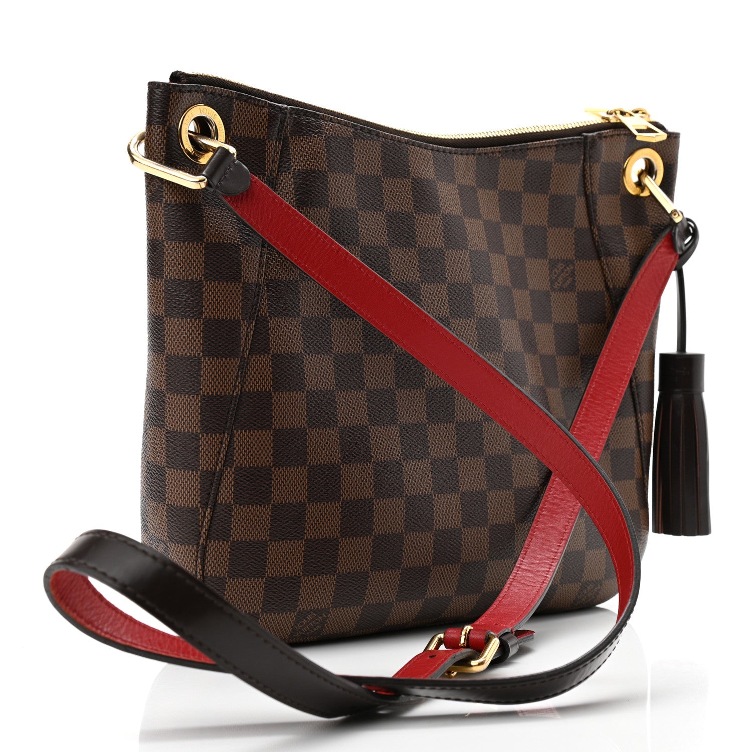 Louis Vuitton Damier Ebene South Bank Besace 3 of 10