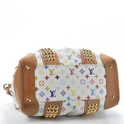 Louis Vuitton Monogram Multicolor Courtney GM White 3 of 8
