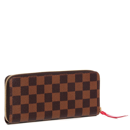 Louis Vuitton Damier Ebene Clemence Wallet 3 of 8