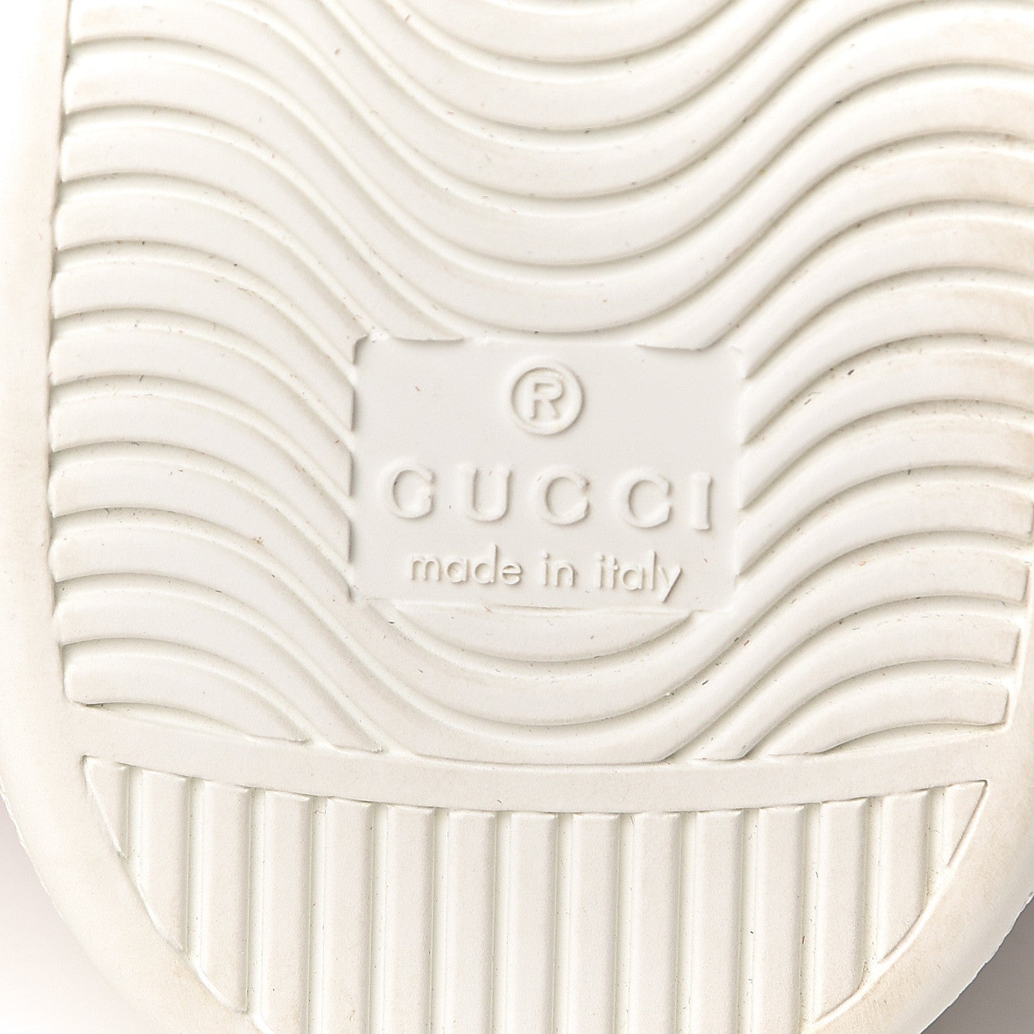 Gucci Calfskin Ayers Web Angry Cat Embroidered Mens Ace Sneakers 6.5 White 7 of 12