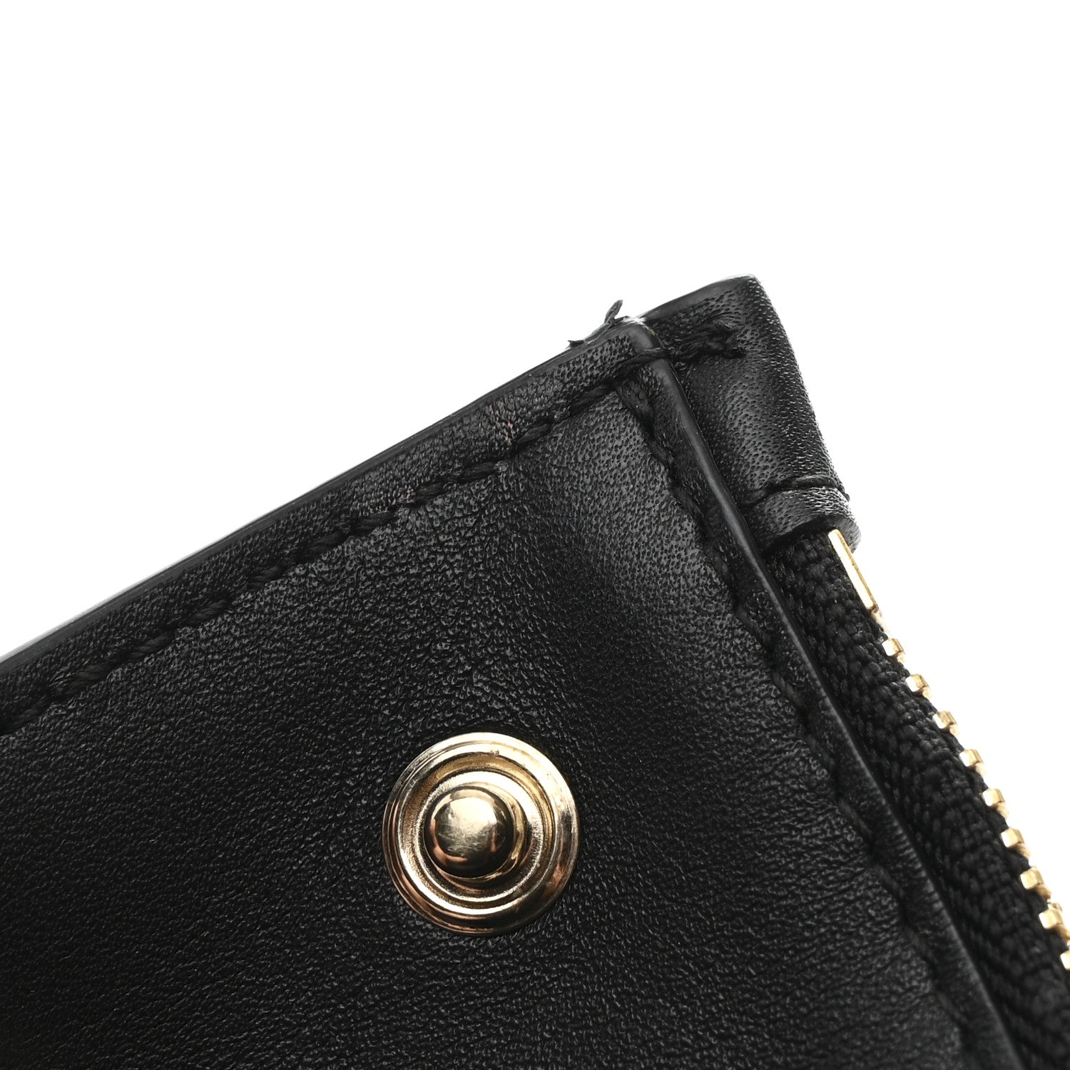 Salvatore Ferragamo Calfskin Snakeskin Gancini Large Studio Bag Black Beige 13 of 14