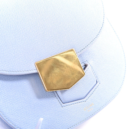 Celine Grained Calfskin Compact Trotteur Porcelain 10 of 10