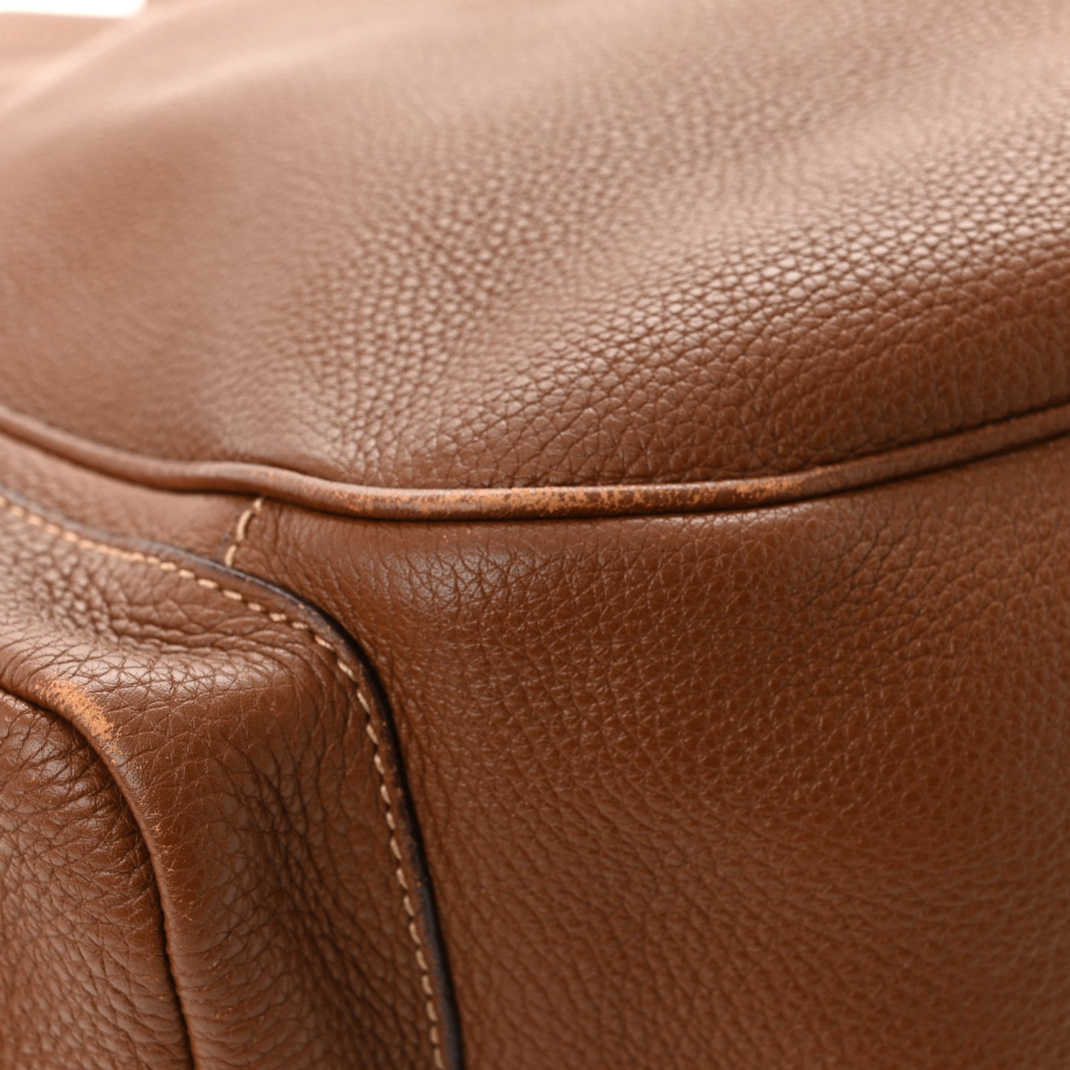 Prada Vitello Daino Hobo Nocciolo 11 of 17