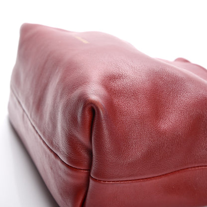 Burberry Calfskin House Check Little Crush Military Red 12 of 14