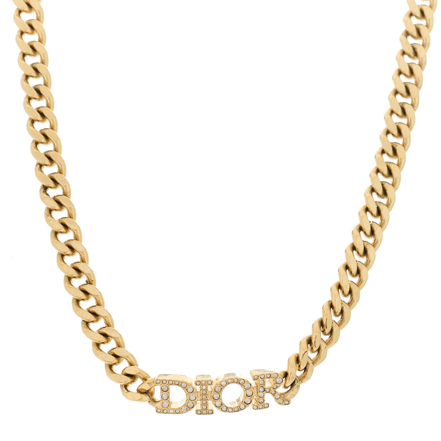 Metal Crystal Dio(r)evolution Choker Gold