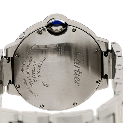 Cartier Stainless Steel 37mm Ballon Bleu De Cartier Moonphase Automatic Watch 4 of 4