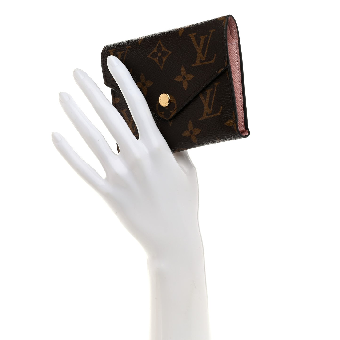 Monogram Victorine Wallet Rose Ballerine