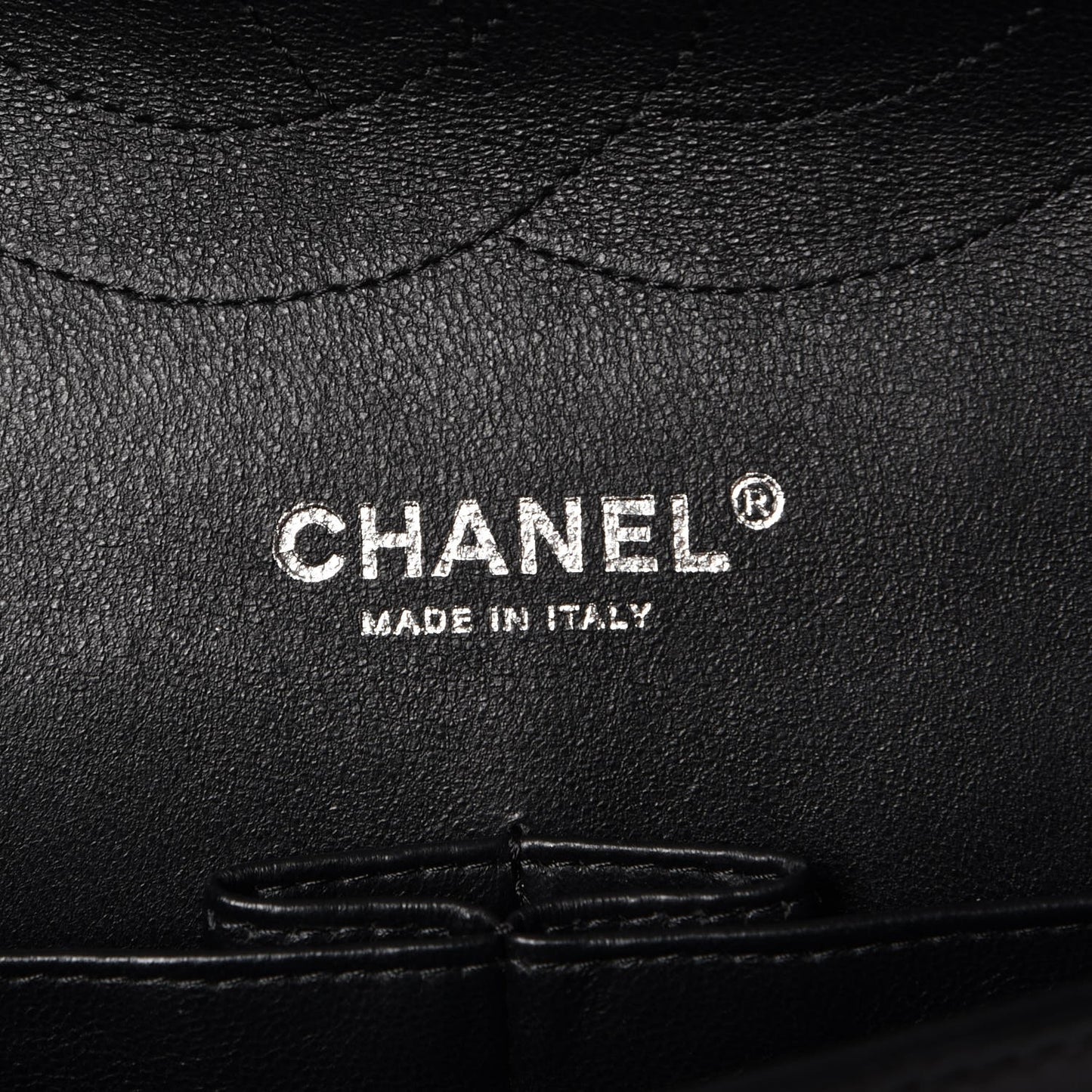 Lambskin Quilted Jumbo Double Flap So Black