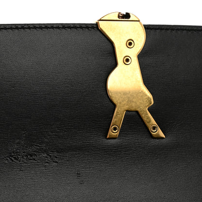 Saint Laurent Smooth Calfskin Small Solferino Satchel Black 12 of 16