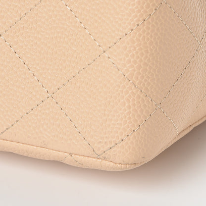 Chanel Caviar Quilted Jumbo Single Flap Beige Clair 16 of 16