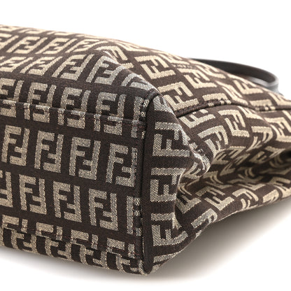 Fendi Zucchino Small Tote Brown 10 of 11