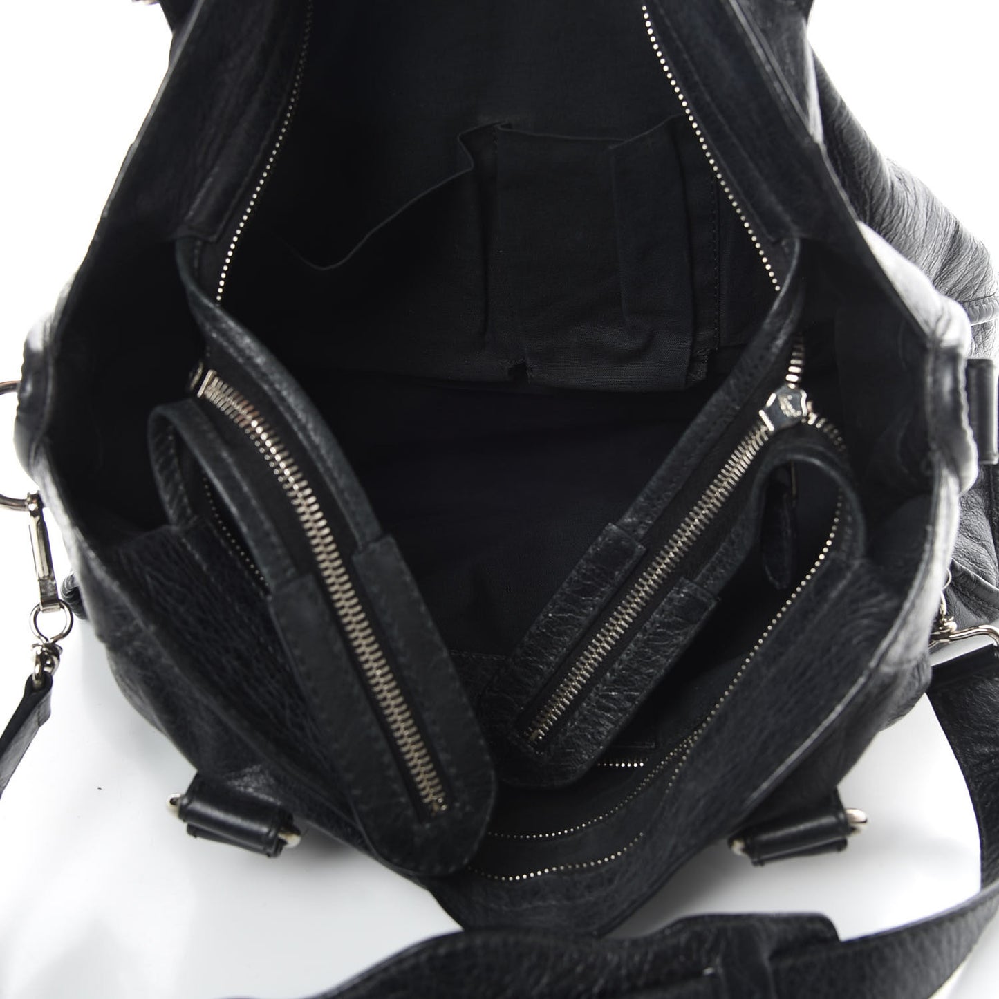 Agneau Giant 12 Silver Hardware City Black