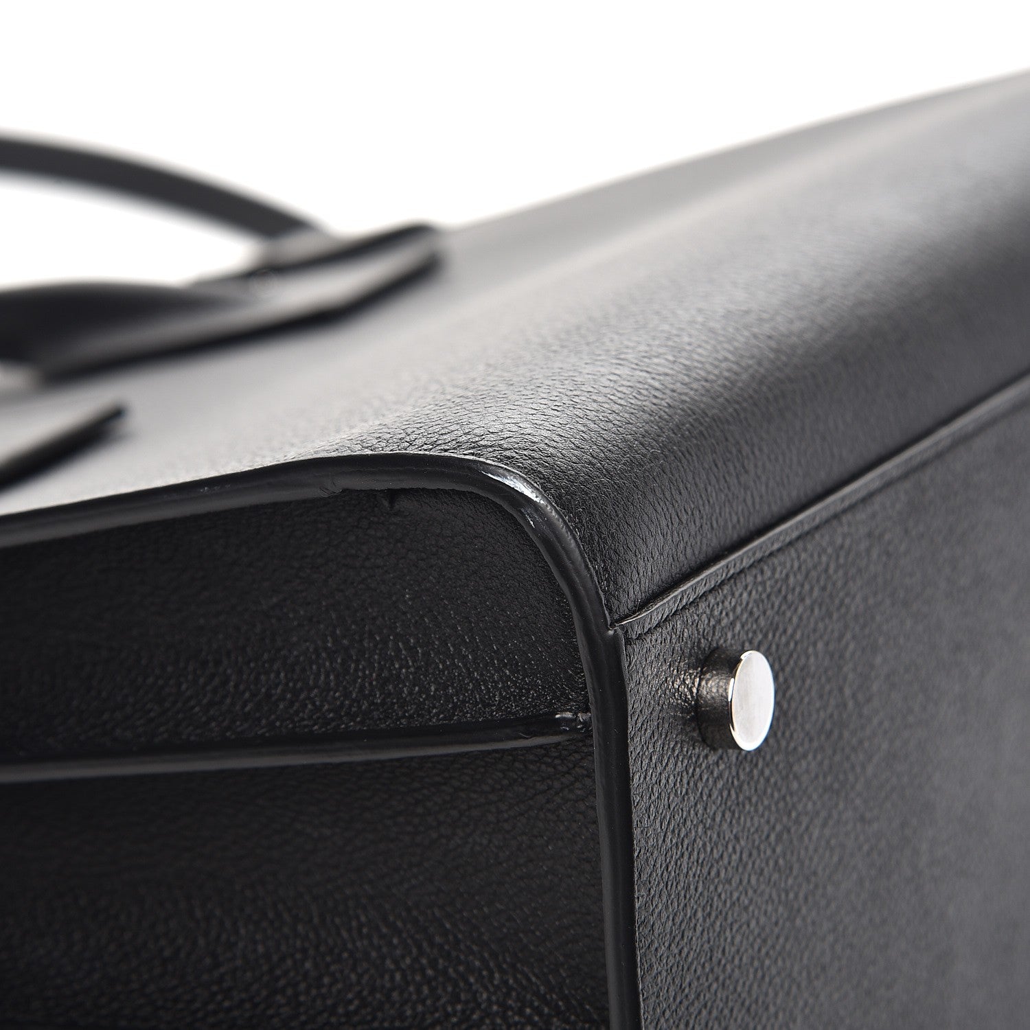 Saint Laurent Grained Calfskin Small Sac De Jour Black 9 of 11