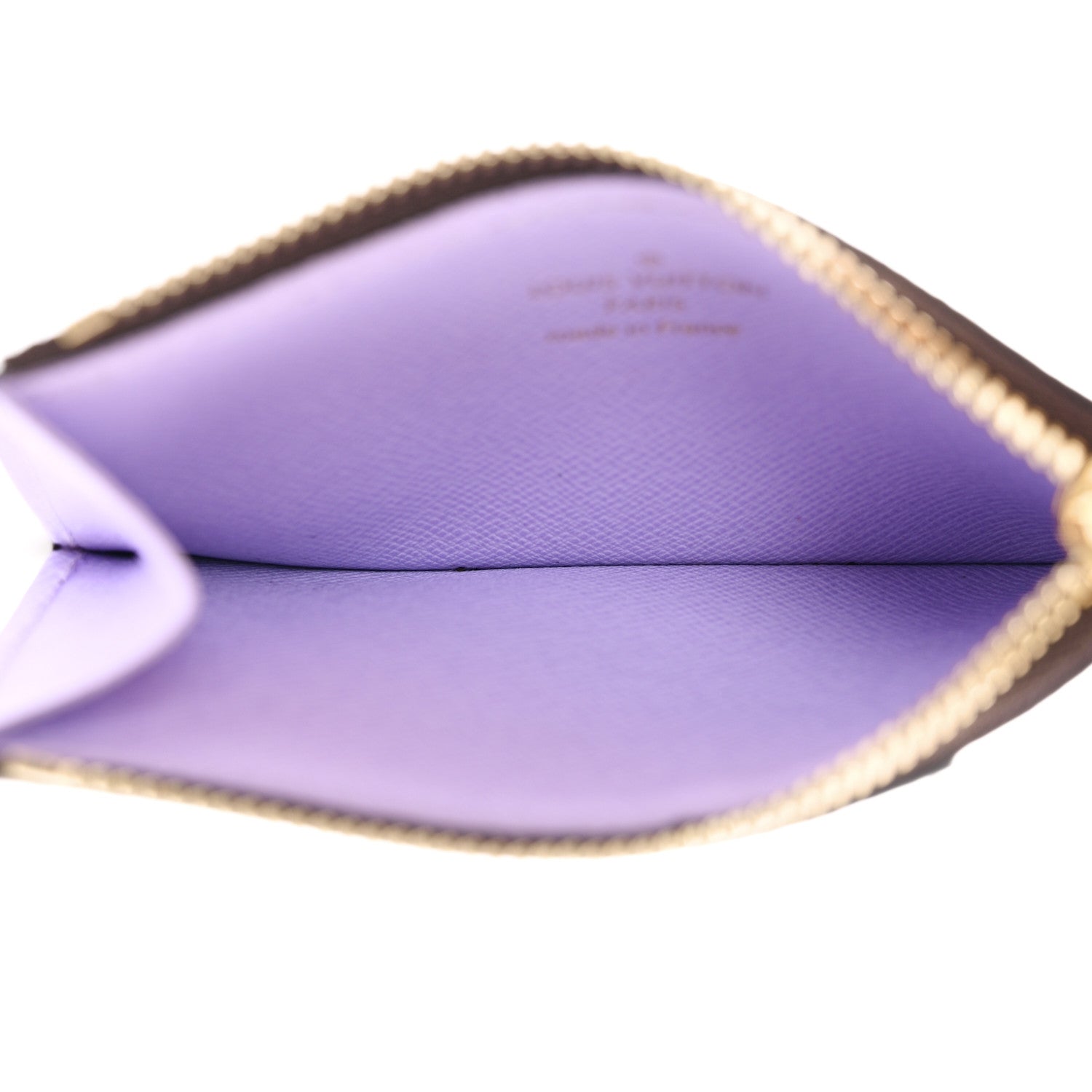 Louis Vuitton Monogram Zipped Romy Card Holder Bubble Tea 1575277