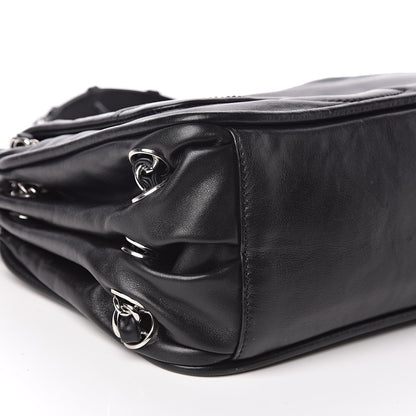 Chanel Calfskin Diagonal Ligne Flap Black 8 of 14